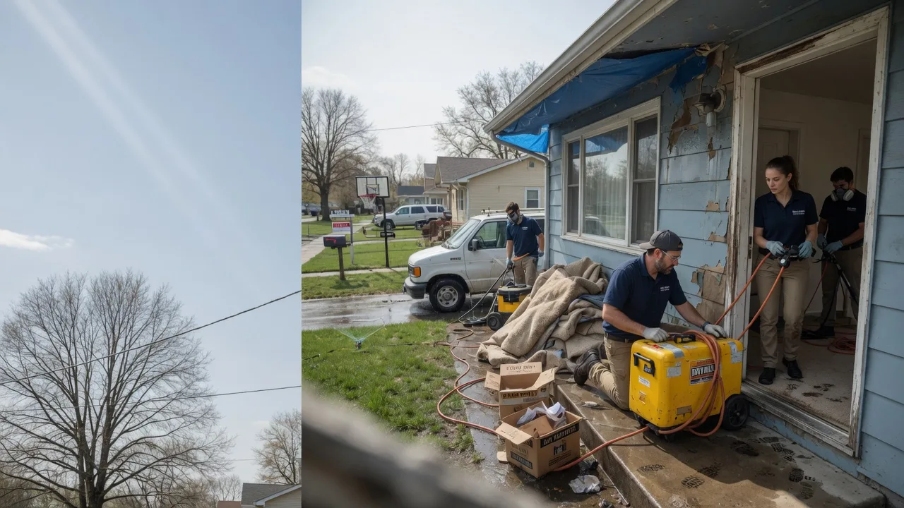Basement Flood Cleanup in Williamstown, WV near me